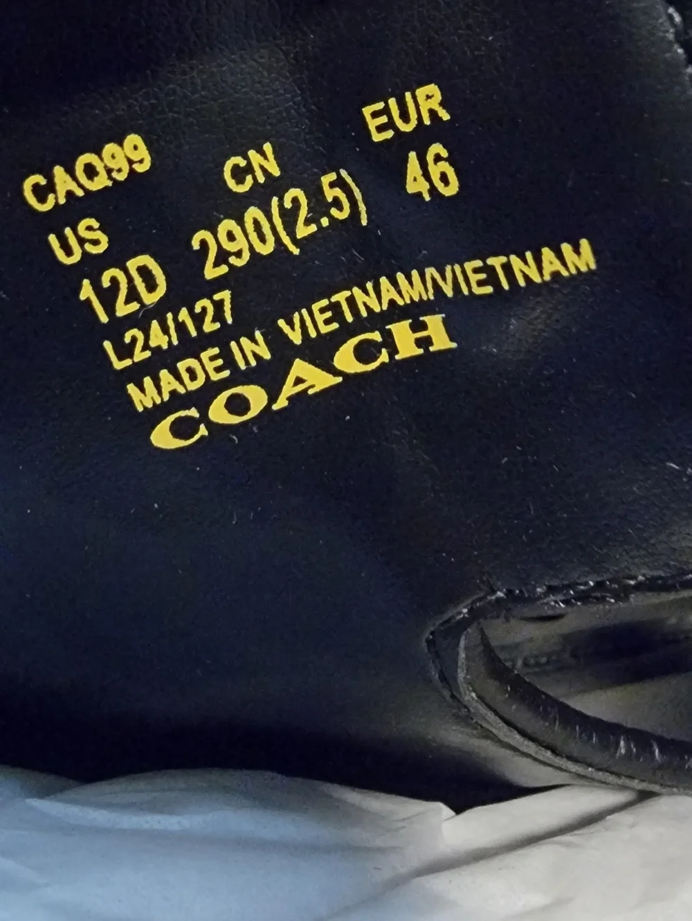 COACH Men's Platform Sandal Size 12D - Picture 3 of 7